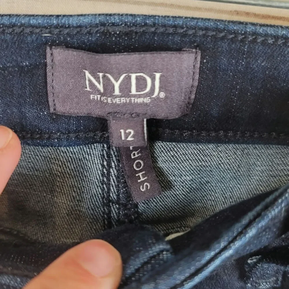 NYDJ SHERI SLIM JEANS W LIFT TUCK, SZ 12 SHORT